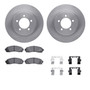 DFC Brake Rotor- HD Brake Pad - Hardware 6212-99522