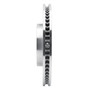 DFC Brake Rotor - Drilled and Slotted - Silver 631-10003L