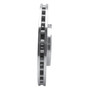 DFC Brake Rotor - Drilled and Slotted - Silver 631-20016R