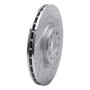 DFC Brake Rotor - Drilled and Slotted - Silver 631-16012R