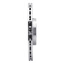 DFC Brake Rotor - Drilled and Slotted - Silver 631-16013R