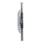DFC Brake Rotor - Drilled and Slotted - Silver 631-11035L