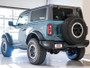 AWE Tuning 2021+ Ford Bronco 0FG Single Rear Exit Exhaust w/Diamond Black Tip & Bash Guard