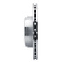 DFC Brake Rotor - Drilled and Slotted - Silver 631-26002L