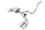 AWE Tuning AWE SwitchPath™ Exhaust for MK7 Golf R - Chrome Silver Tips, 102mm