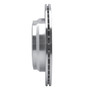 DFC Brake Rotor - Drilled and Slotted - Silver 631-31117L