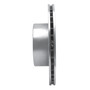 DFC Brake Rotor - Drilled and Slotted - Silver 631-31023L