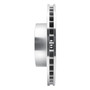 DFC Brake Rotor - Drilled and Slotted - Silver 631-31062L
