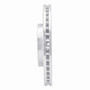 DFC Brake Rotor - Drilled and Slotted - Silver 631-37003L