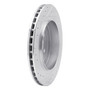 DFC Brake Rotor - Drilled and Slotted - Silver 631-39007R