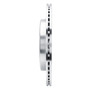 DFC Brake Rotor - Drilled and Slotted - Silver 631-40121L