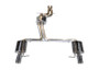 AWE Tuning Audi C7 A7 3.0T Touring Edition Exhaust - Dual Outlet Chrome Silver Tips