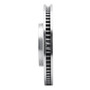 DFC Brake Rotor - Drilled and Slotted - Silver 631-45008L