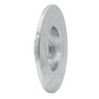 DFC Brake Rotor - Drilled and Slotted - Silver 631-42014R