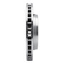 DFC Brake Rotor - Drilled and Slotted - Silver 631-42016R