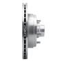 DFC Brake Rotor - Drilled and Slotted - Silver 631-47061R