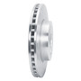 DFC Brake Rotor - Drilled and Slotted - Silver 631-46038R