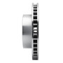 DFC Brake Rotor - Drilled and Slotted - Silver 631-47008L