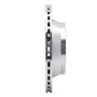 DFC Brake Rotor - Drilled and Slotted - Silver 631-47015R