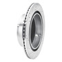 DFC Brake Rotor - Drilled and Slotted - Silver 631-48053R