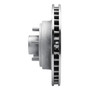 DFC Brake Rotor - Drilled and Slotted - Silver 631-54009L