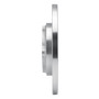 DFC Brake Rotor - Drilled and Slotted - Silver 631-54000L