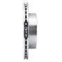 DFC Brake Rotor - Drilled and Slotted - Silver 631-50002R