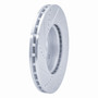 DFC Brake Rotor - Drilled and Slotted - Silver 631-54067R