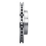 DFC Brake Rotor - Drilled and Slotted - Silver 631-54020R