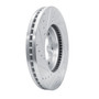 DFC Brake Rotor - Drilled and Slotted - Silver 631-54283L
