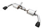AWE Tuning 07-18 Jeep Wrangler JK/JKU 3.6L Tread Edition Axle-Back Dual Exhaust - Diamond Black Tips