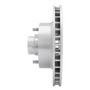 DFC Brake Rotor - Drilled and Slotted - Silver 631-56005L