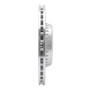 DFC Brake Rotor - Drilled and Slotted - Silver 631-63162R