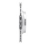 DFC Brake Rotor - Drilled and Slotted - Silver 631-63140R