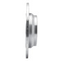 DFC Brake Rotor - Drilled and Slotted - Silver 631-63078R