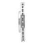 DFC Brake Rotor - Drilled and Slotted - Silver 631-63048L