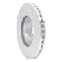 DFC Brake Rotor - Drilled and Slotted - Silver 631-63117L