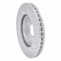 DFC Brake Rotor - Drilled and Slotted - Silver 631-63019L