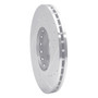 DFC Brake Rotor - Drilled and Slotted - Silver 631-67114L