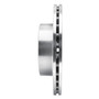 DFC Brake Rotor - Drilled and Slotted - Silver 631-72004L
