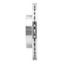 DFC Brake Rotor - Drilled and Slotted - Silver 631-67024L