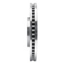 DFC Brake Rotor - Drilled and Slotted - Silver 631-68014L