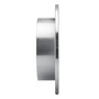 DFC Brake Rotor - Drilled and Slotted - Silver 631-72028L