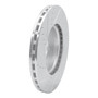 DFC Brake Rotor - Drilled and Slotted - Silver 631-73086R