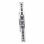 DFC Brake Rotor - Drilled and Slotted - Silver 631-72043L