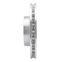 DFC Brake Rotor - Drilled and Slotted - Silver 631-74049D
