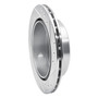 DFC Brake Rotor - Drilled and Slotted - Silver 631-76025L