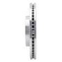 DFC Brake Rotor - Drilled and Slotted - Silver 631-76052L