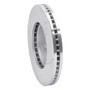 DFC Brake Rotor - Drilled and Slotted - Silver 631-76052L