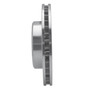 DFC Brake Rotor - Drilled and Slotted - Silver 631-76112L